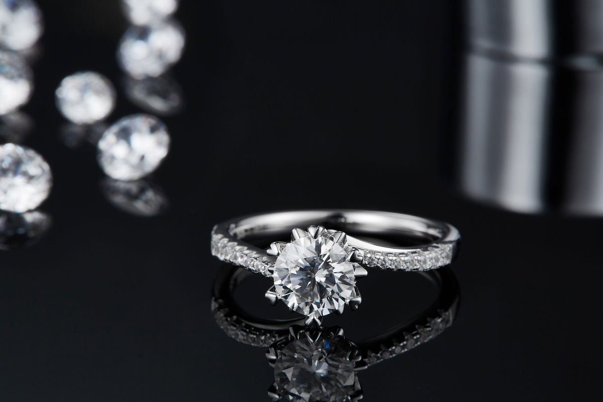 Carissie Ring MF215592 - Silver Angle View