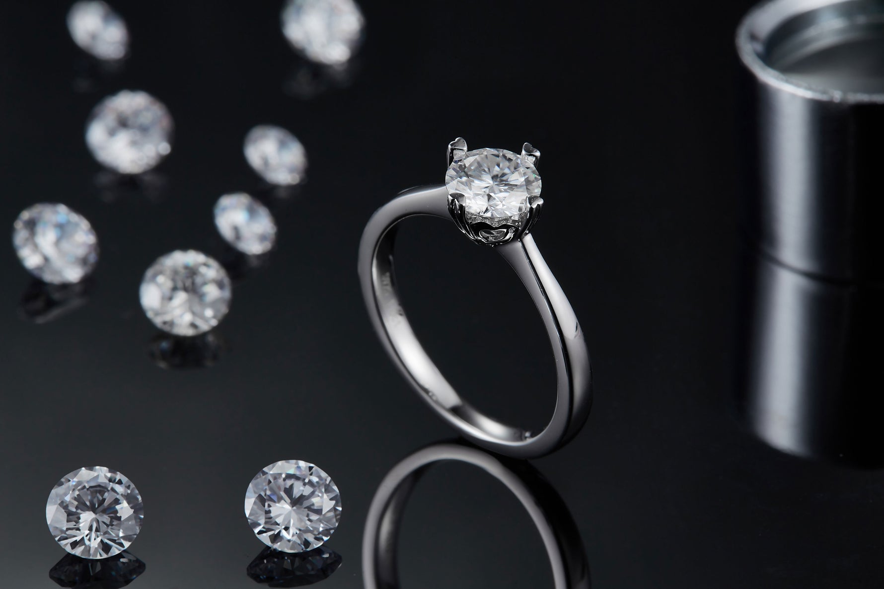 Carissie Ring MF215593 - Silver Angle View
