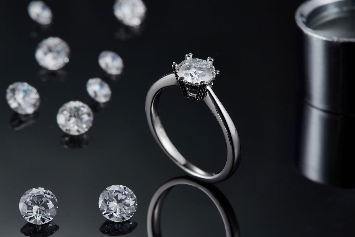 Carissie Ring MF215595 - Silver Angle View