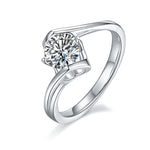 Carissie Ring MF215599 - Silver Angle View