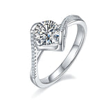 Carissie Ring MF215600 - Silver Angle View