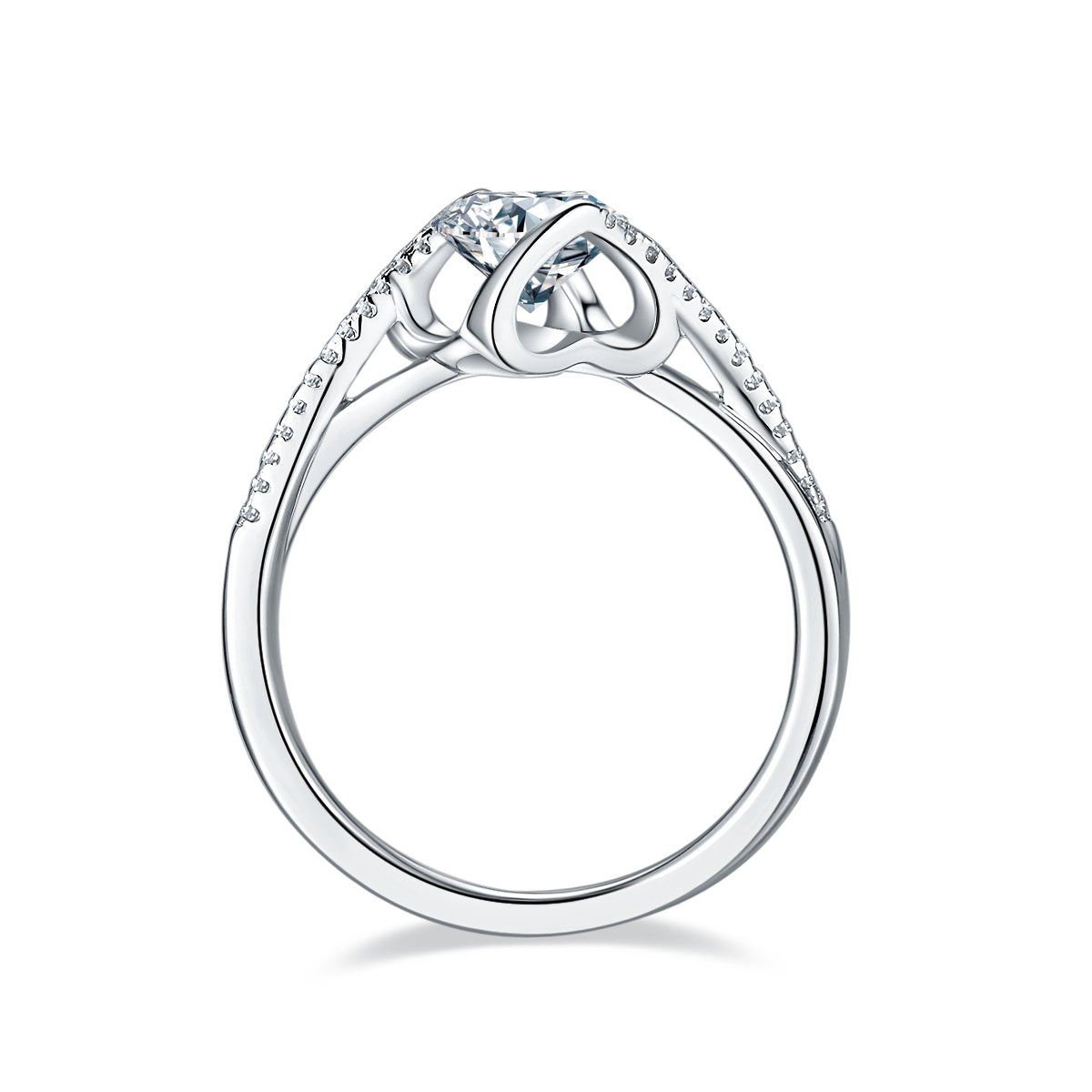 Carissie Ring MF215600 - Silver Side View