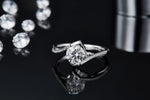 Carissie Ring MF215600 - Silver Angle View
