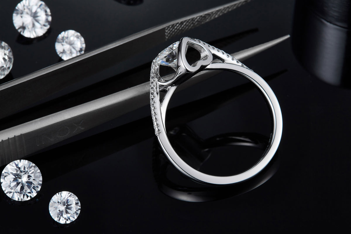 Carissie Ring MF215600 - Silver Side View