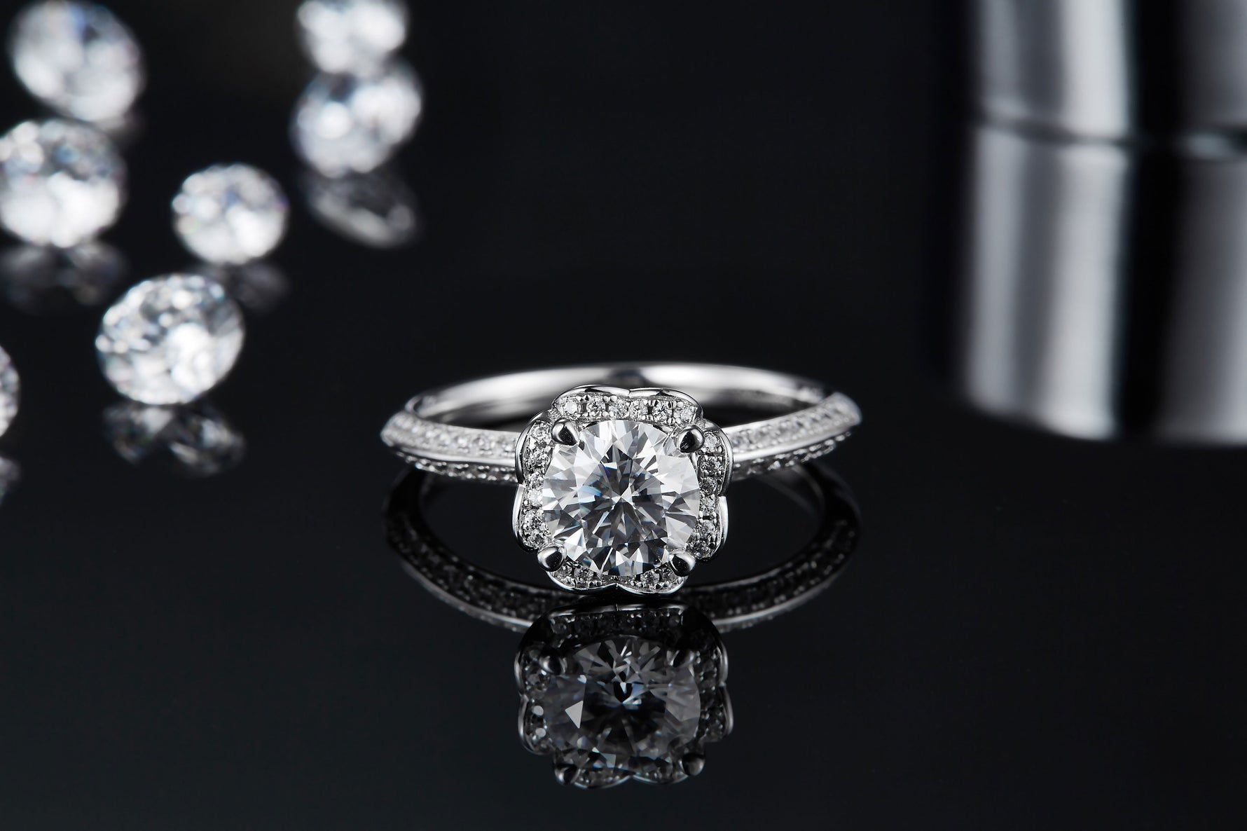 Carissie Ring MF215601 - Silver Angle View