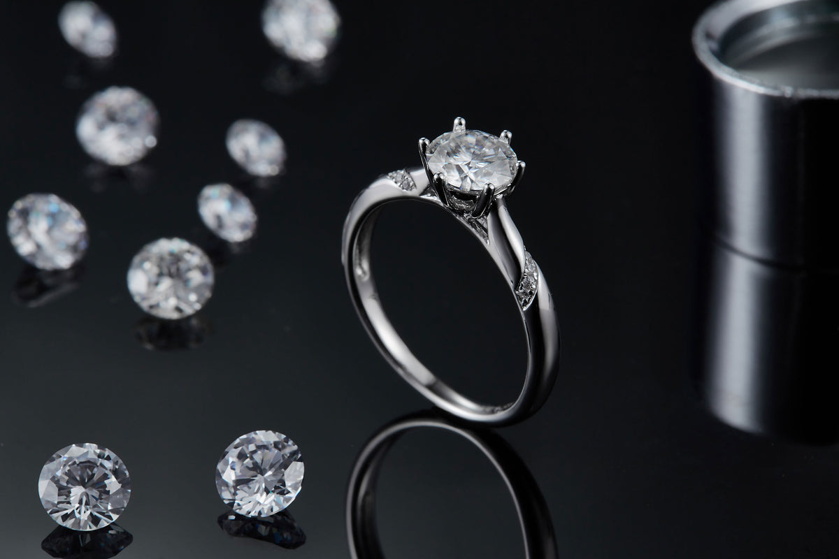 Carissie Ring MF215602 - Silver Angle View