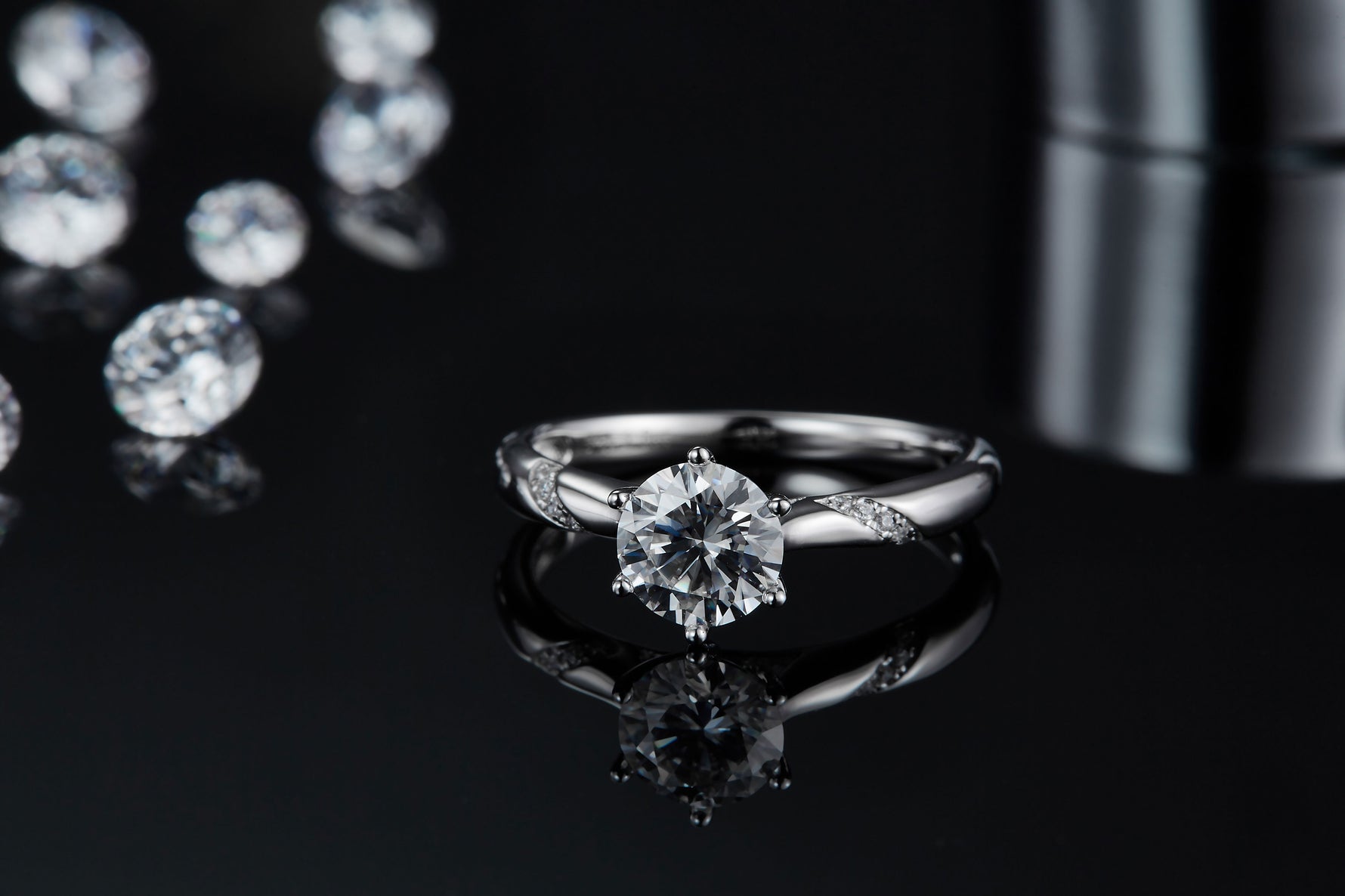 Carissie Ring MF215602 - Silver Angle View