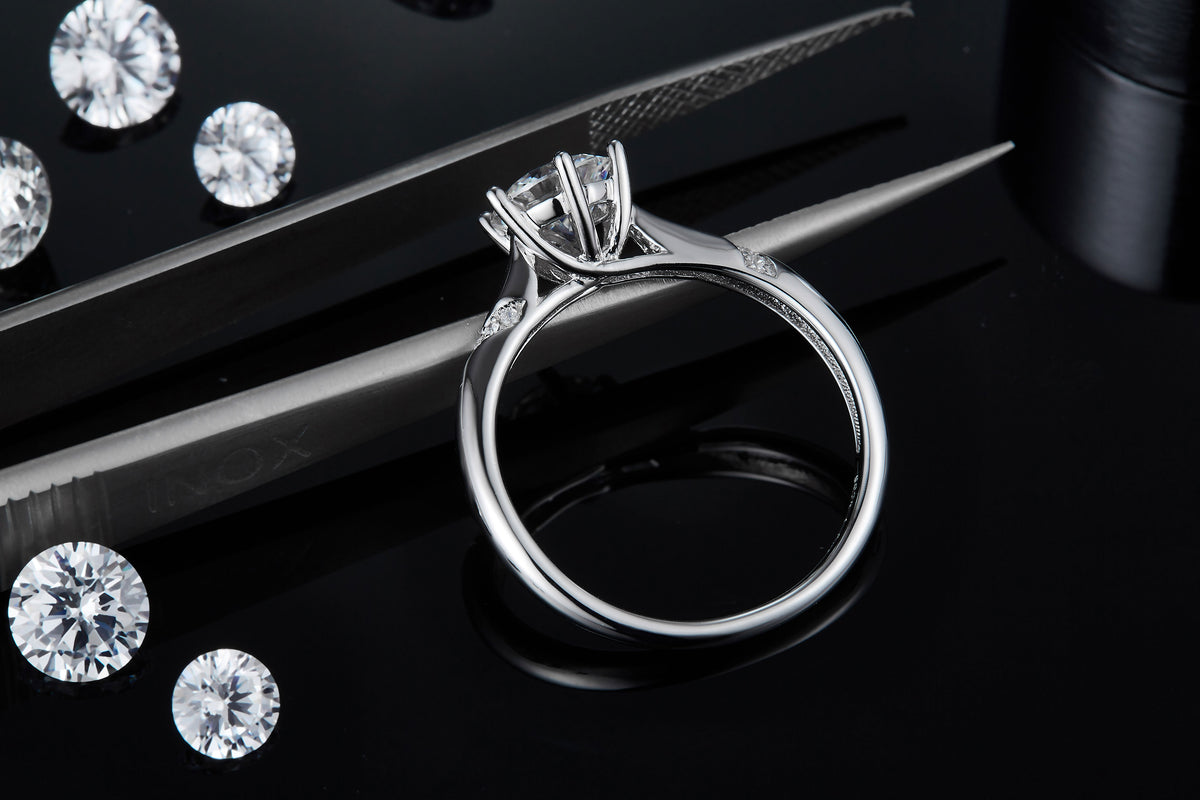 Carissie Ring MF215602 - Silver Side View