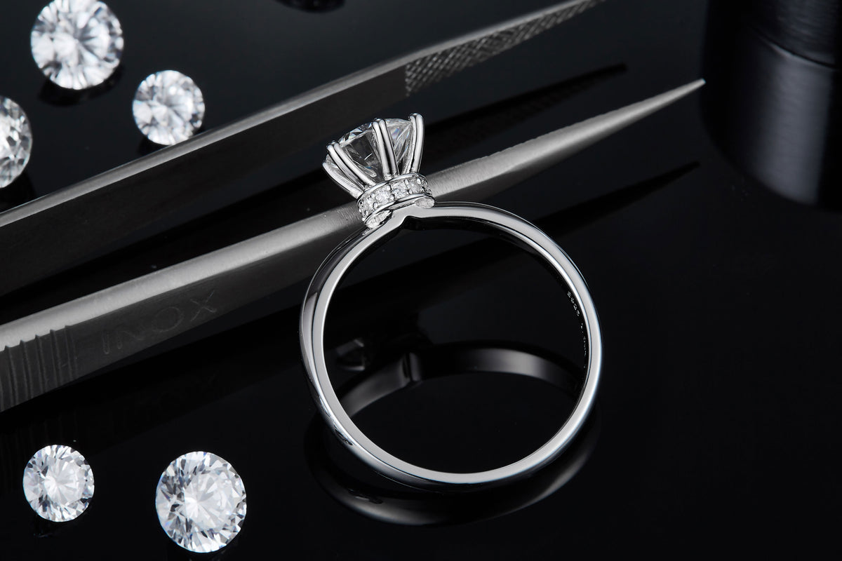 Carissie Ring MF215603 - Silver Angle View