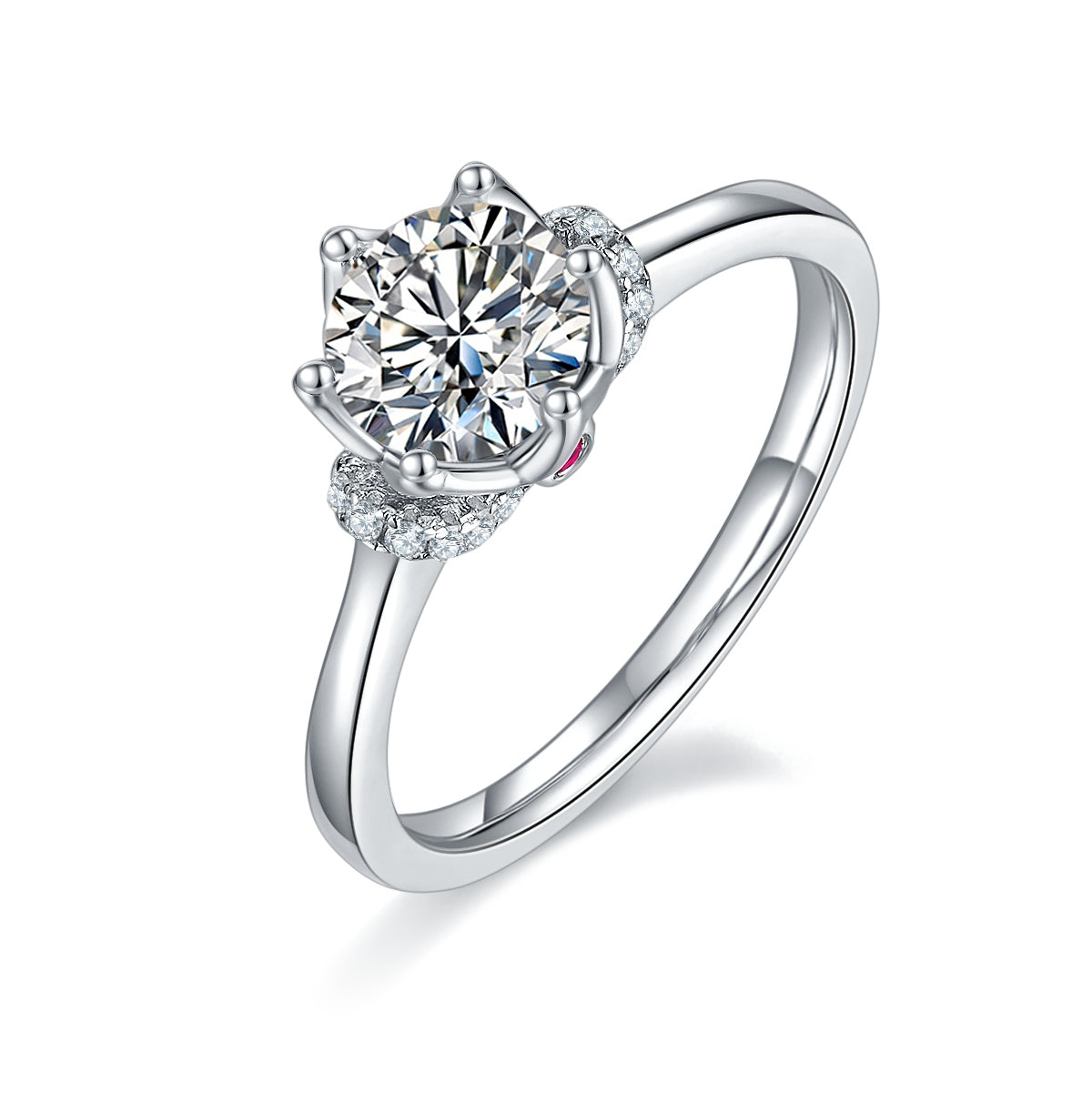 Carissie Ring MF215604 - Silver Angle View