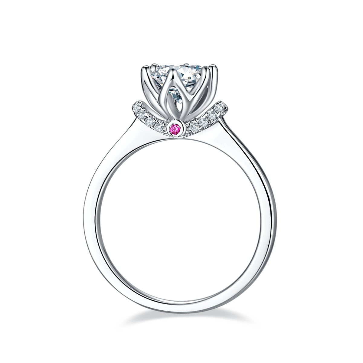 Carissie Ring MF215604 - Silver Side View