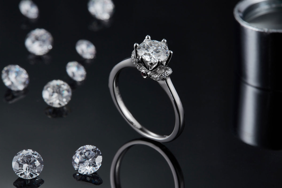 Carissie Ring MF215604 - Silver Angle View