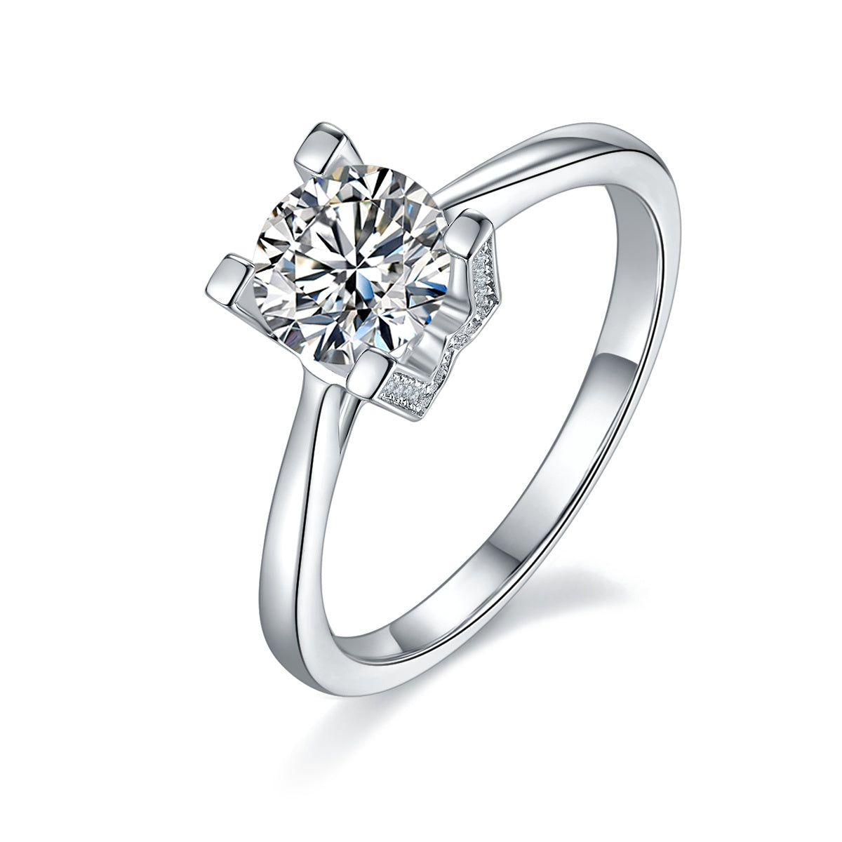 Carissie Ring MF215605 - Silver Angle View