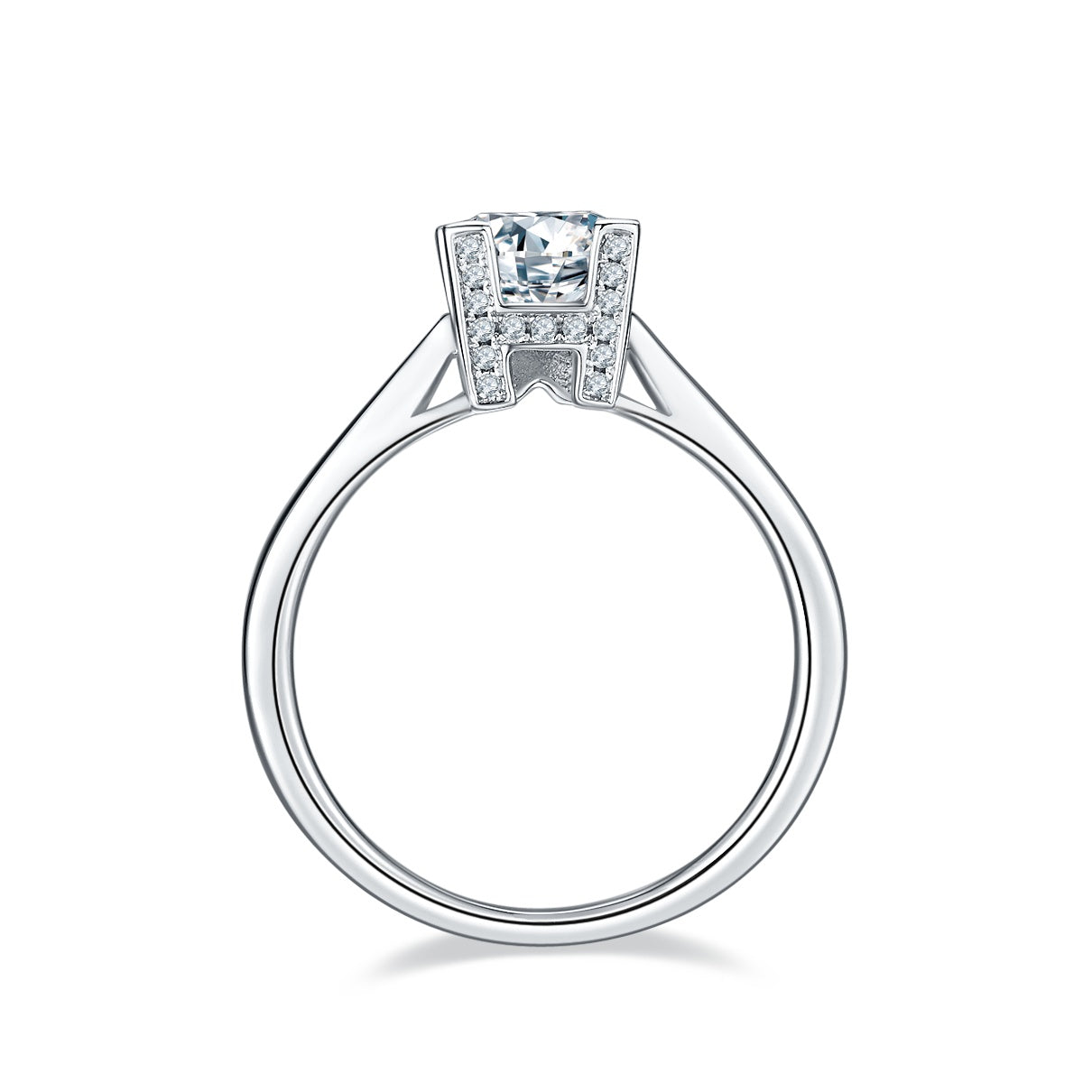 Carissie Ring MF215605 - Silver Side View