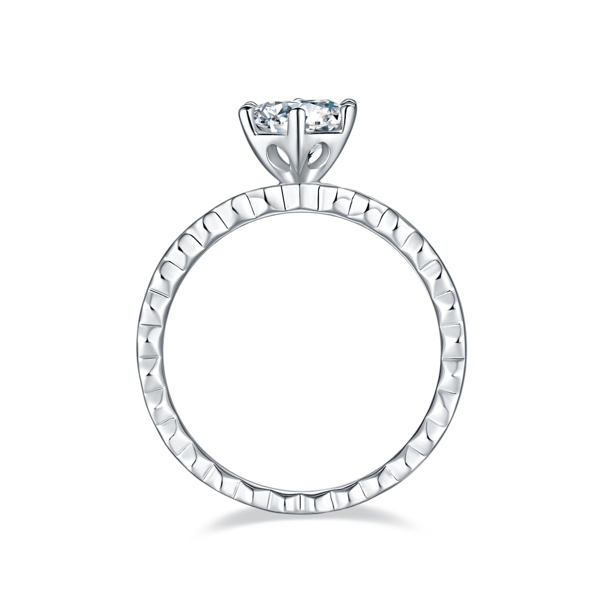 Carissie Ring MF215607 - Silver Side View