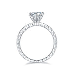 Carissie Ring MF215607 - Silver Side View