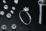 Carissie Ring MF215607 - Silver Angle View