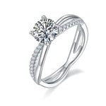 Carissie Ring MF215610 - Silver Angle View