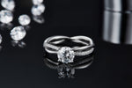 Carissie Ring MF215610 - Silver Angle View
