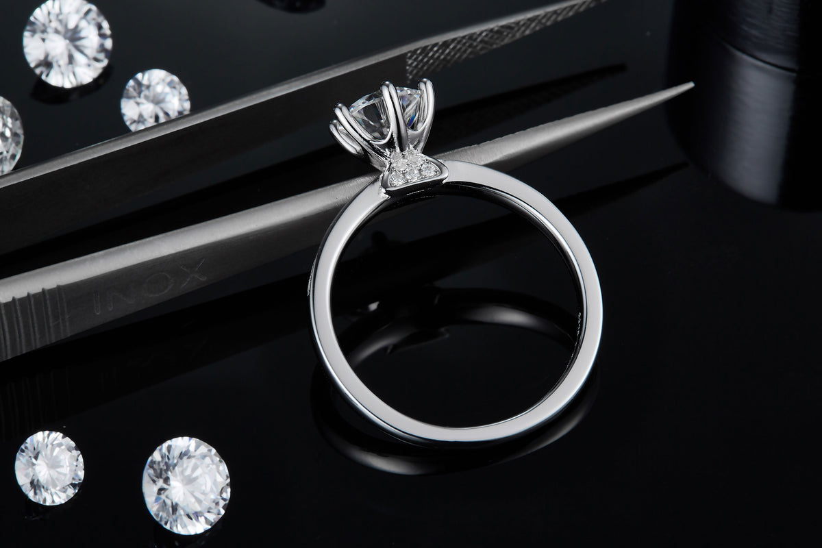 Carissie Ring MF215611 - Silver Side View