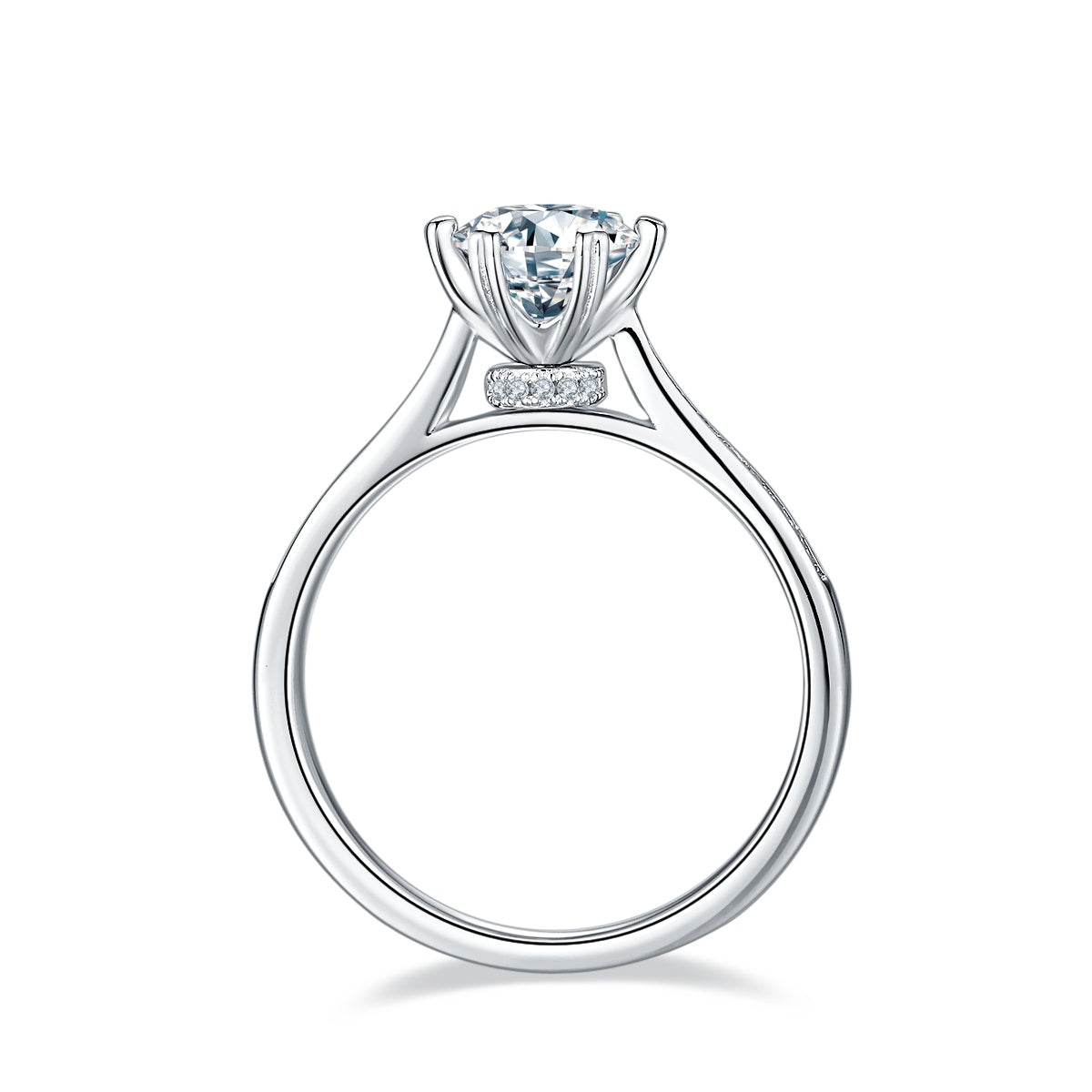 Carissie Ring MF215612 - Silver Front View