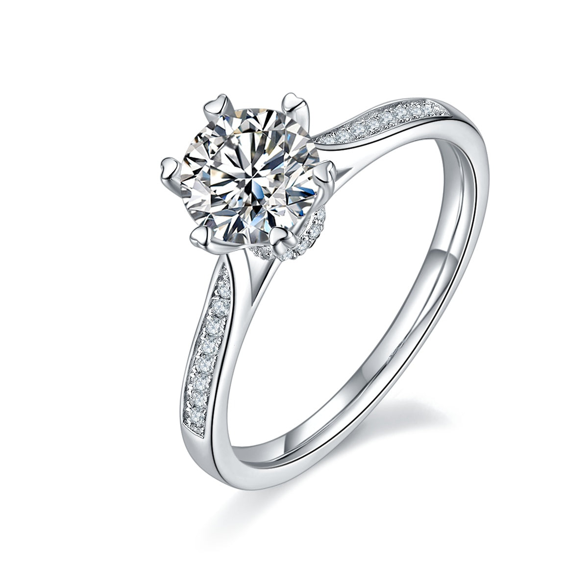 Carissie Ring MF215612 - Silver Angle View