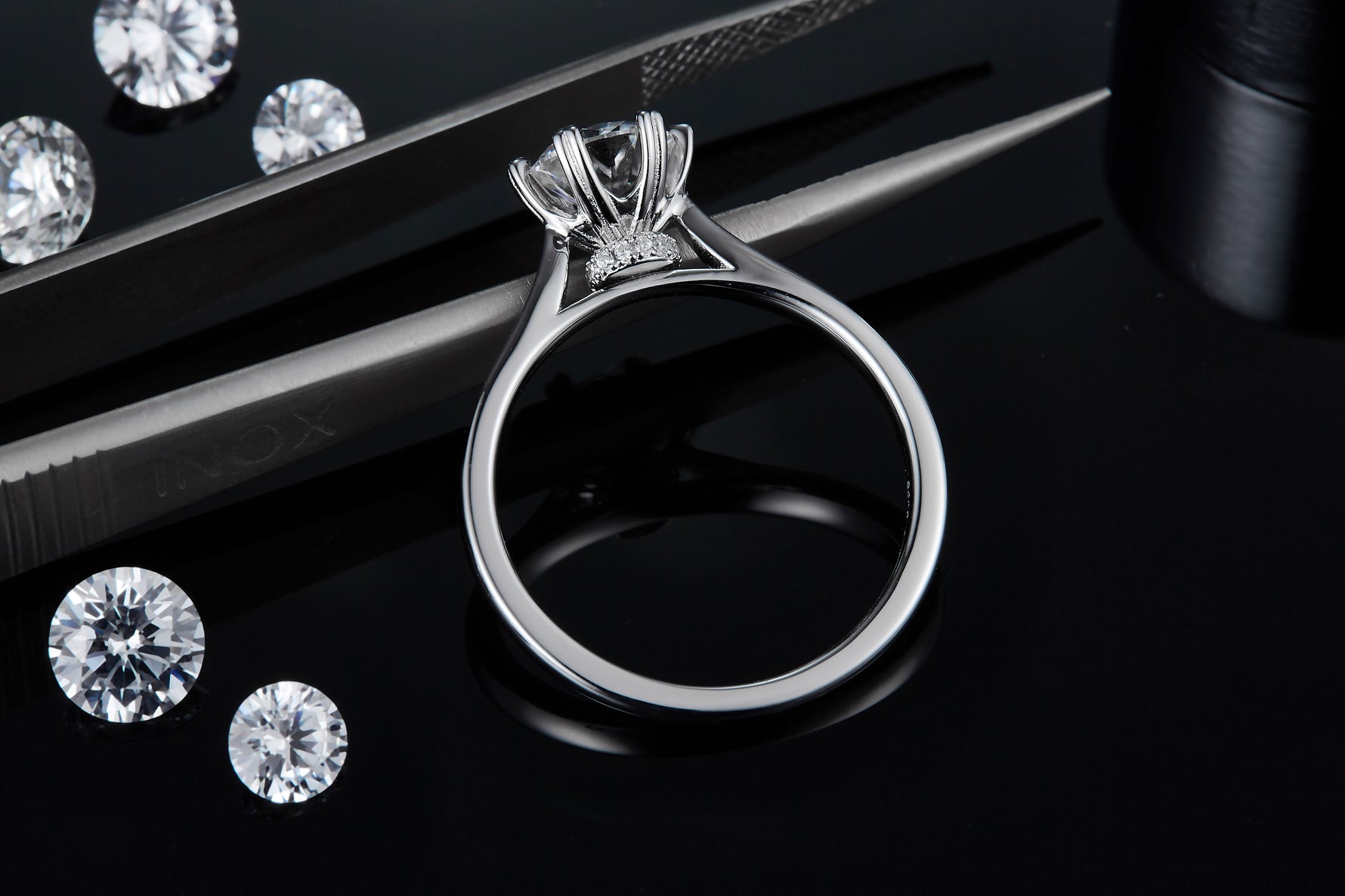 Carissie Ring MF215612 - Silver Side View