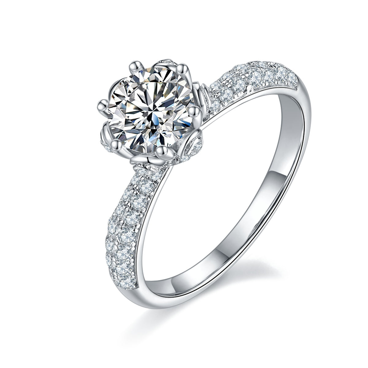 Carissie Ring MF215613 - Silver Angle View