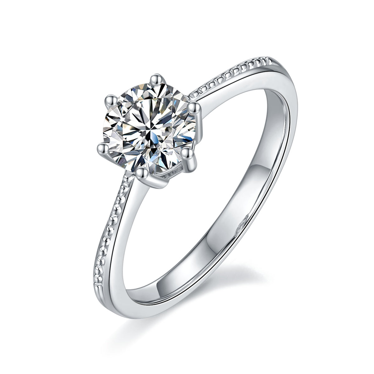 Carissie Ring MF215614 - Silver Angle View