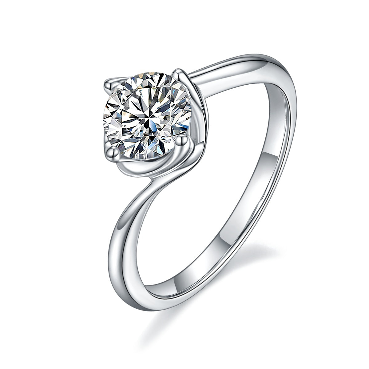 Carissie Ring MF215615 - Silver Angle View