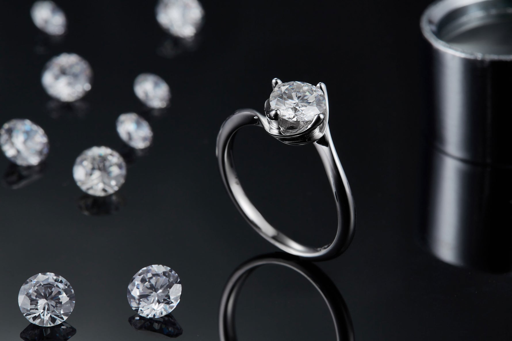 Carissie Ring MF215615 - Silver Angle View