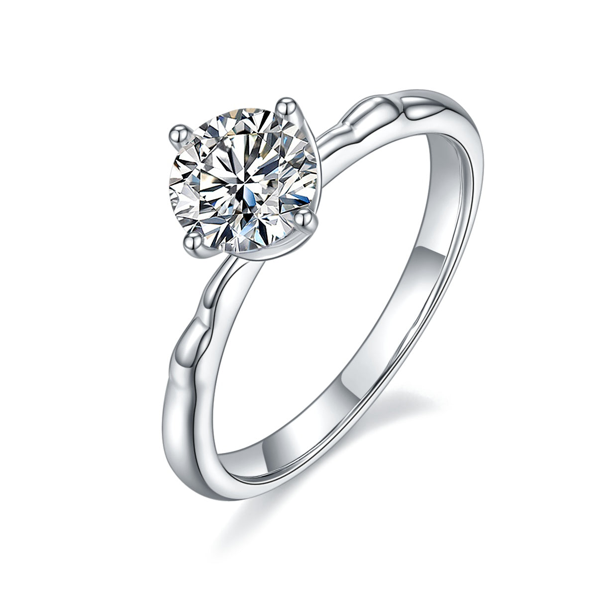Carissie Ring MF215616 - Silver Angle View
