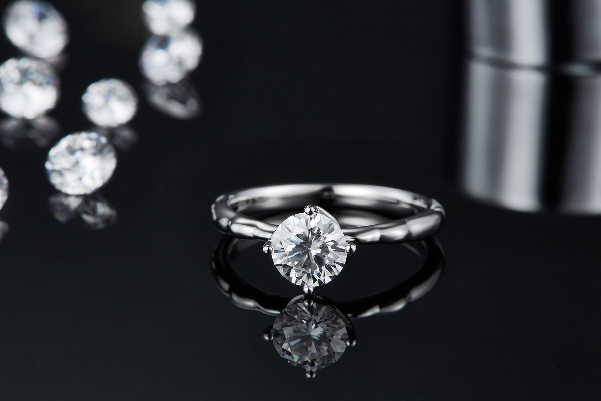 Carissie Ring MF215616 - Silver Angle View