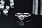 Carissie Ring MF215616 - Silver Angle View