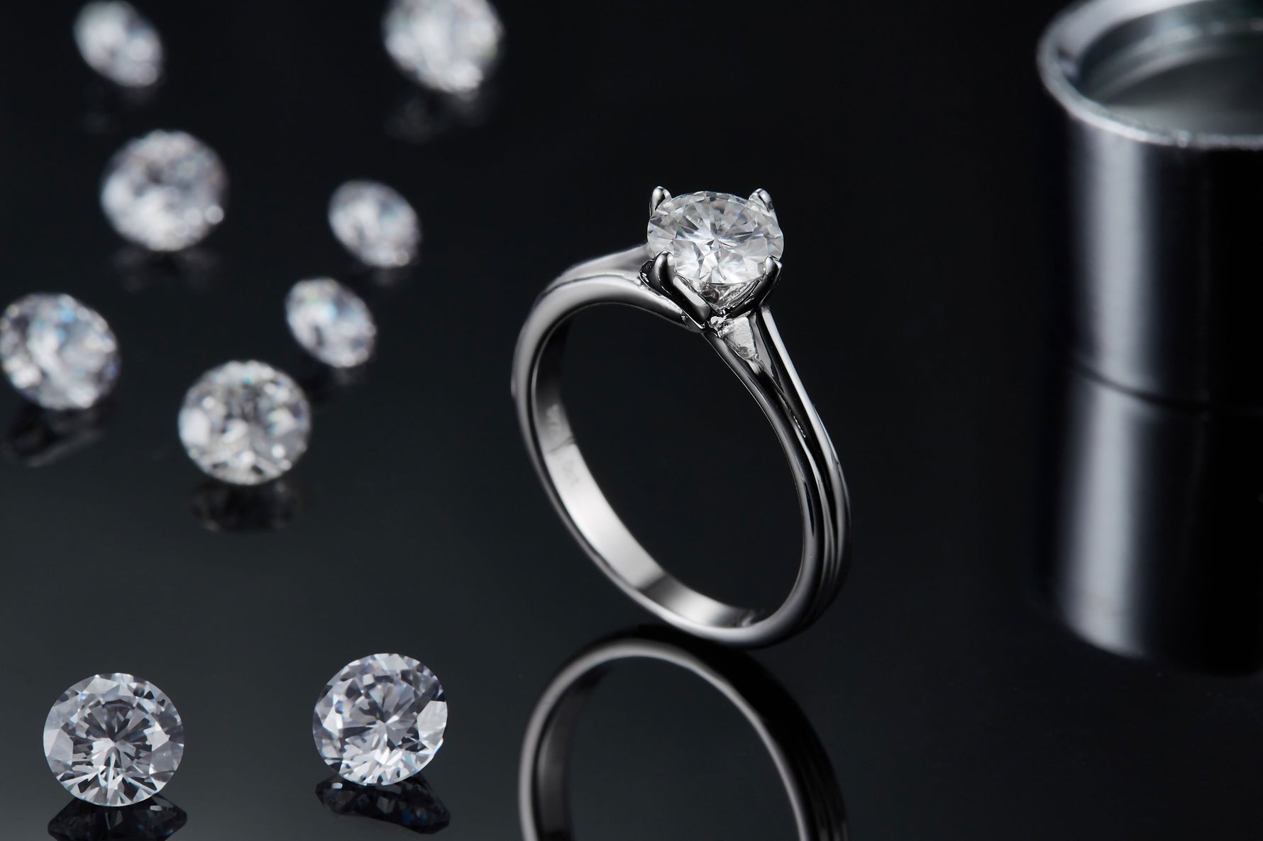 Carissie Ring MF215617 - Silver Angle View