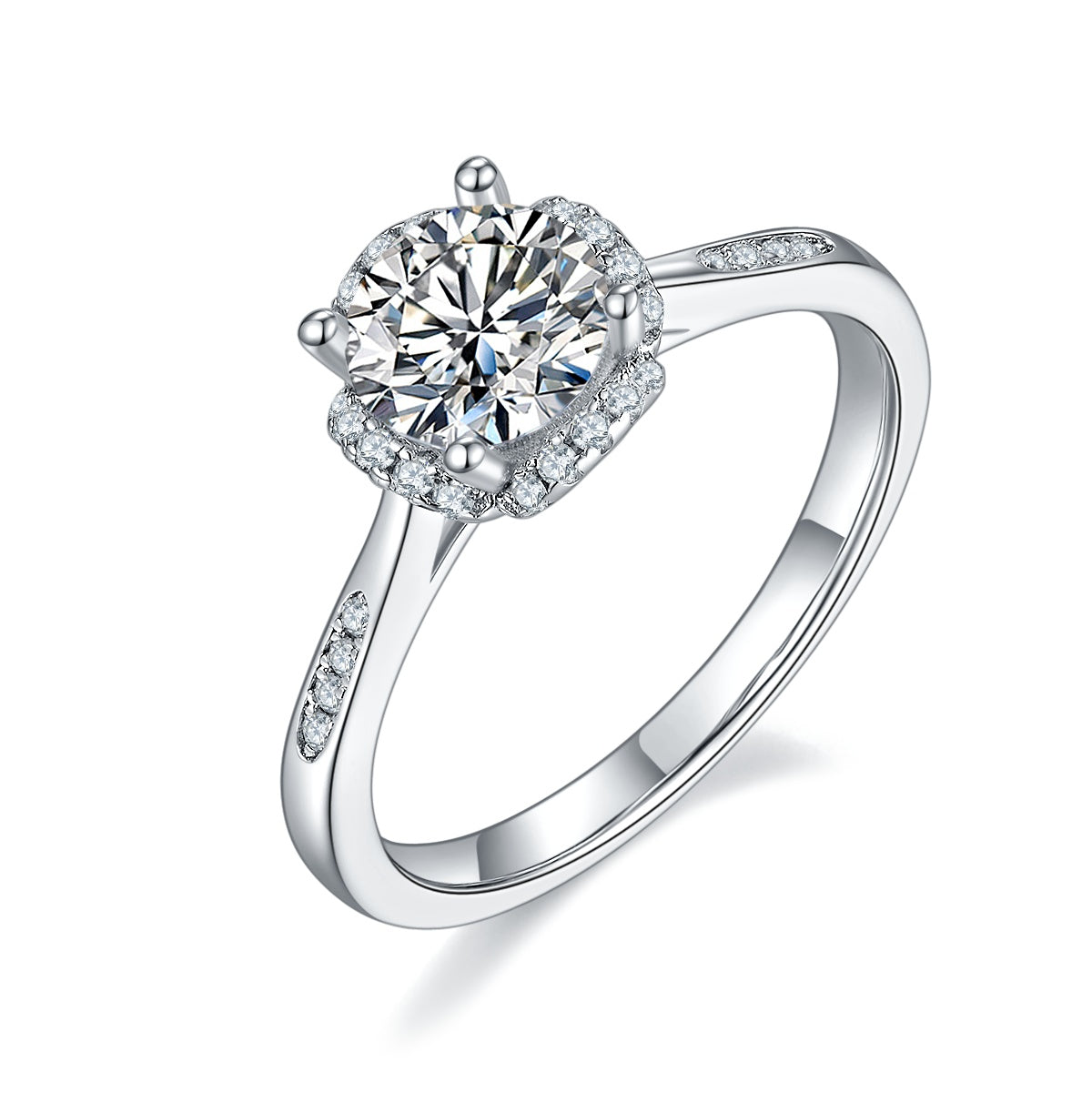 Carissie Ring MF215618 - Silver Angle View
