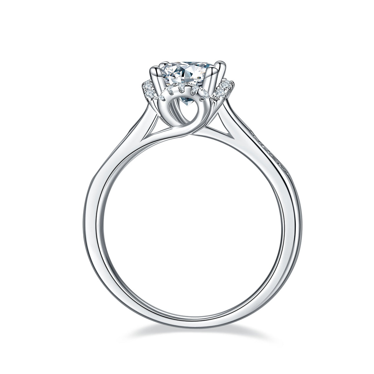Carissie Ring MF215618 - Silver Side View