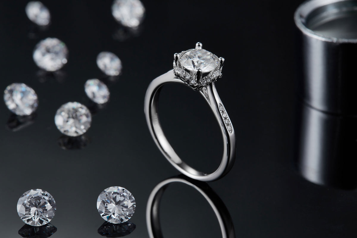 Carissie Ring MF215618 - Silver Angle View