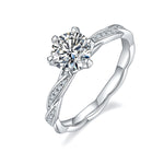 Carissie Ring MF215620 - Silver Angle View