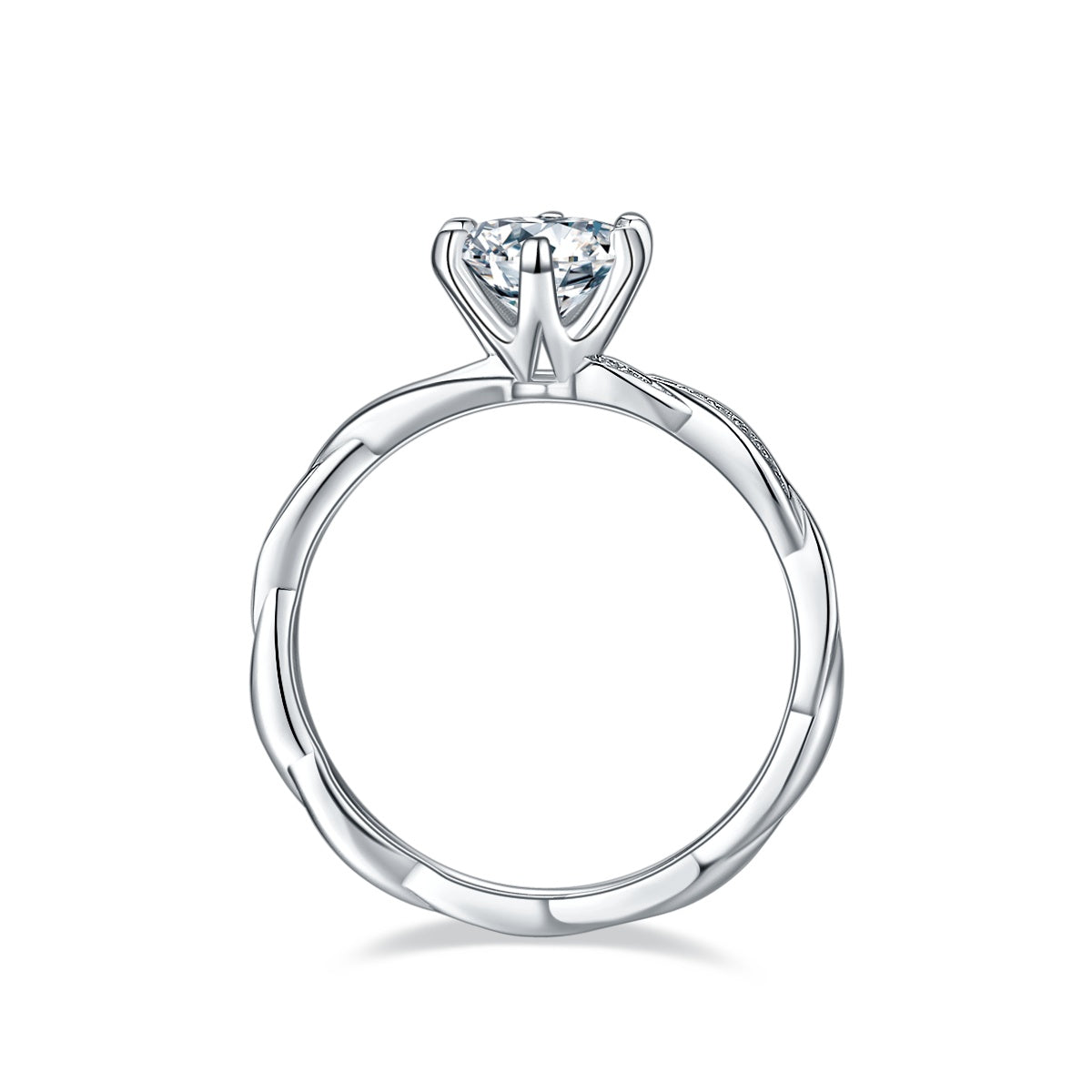 Carissie Ring MF215620 - Silver Side View