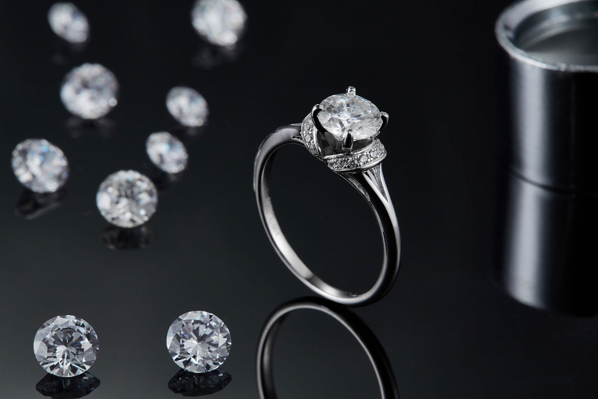 Carissie Ring MF215621 - Silver Angle View