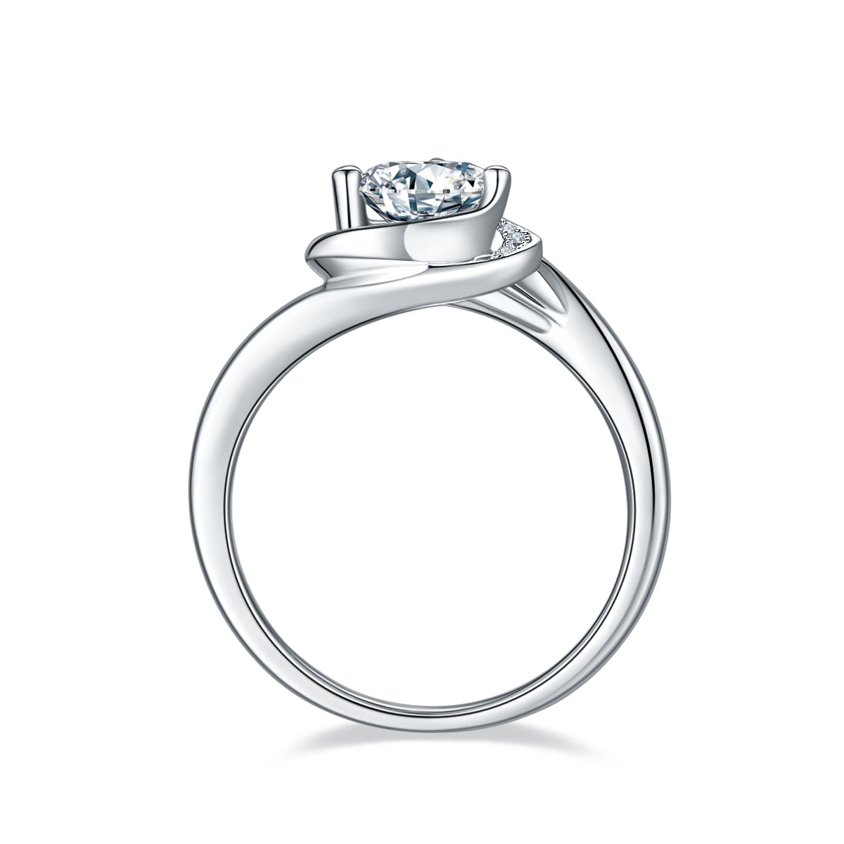 Carissie Ring MF215622 - Silver Side View