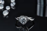Carissie Ring MF215622 - Silver Angle View