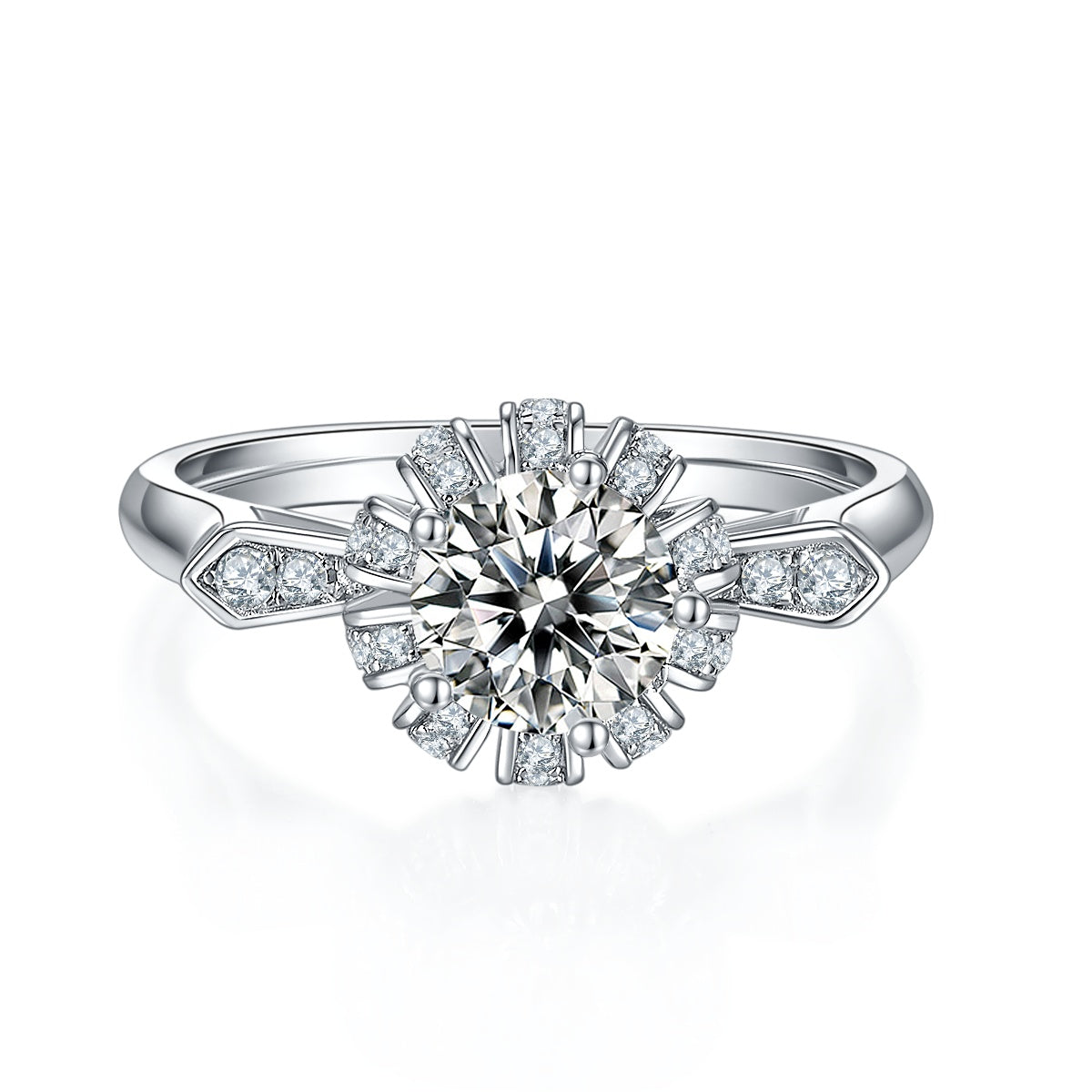 Carissie Ring MF215623 - Silver Front View
