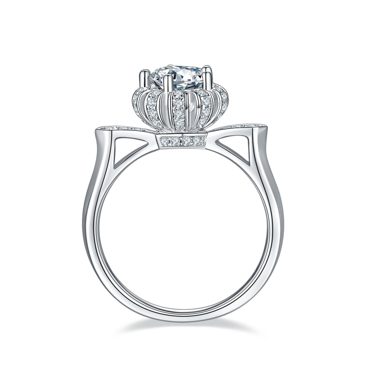 Carissie Ring MF215623 - Silver Side View