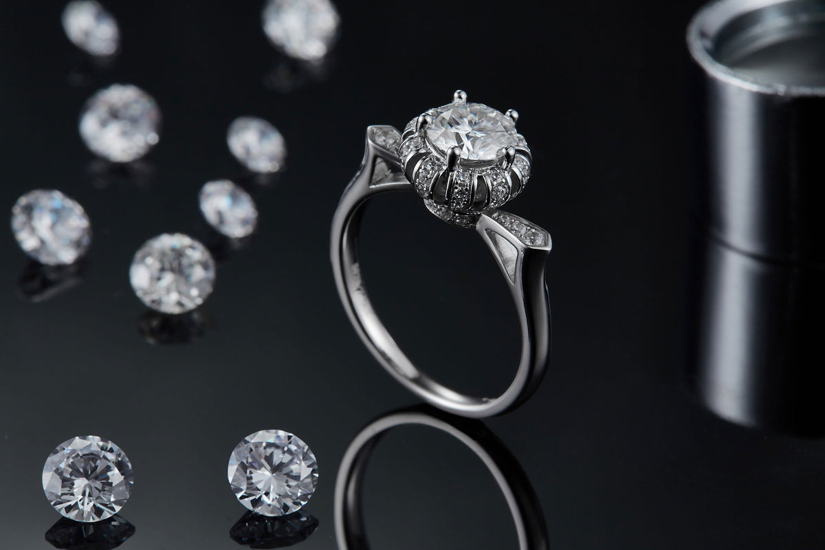 Carissie Ring MF215623 - Silver Angle View