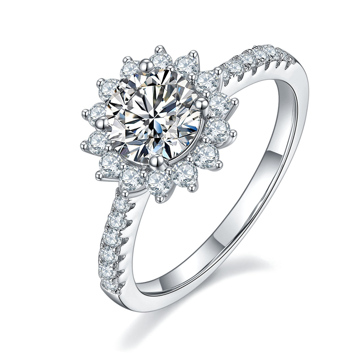 Carissie Ring MF215624 - Silver Angle View