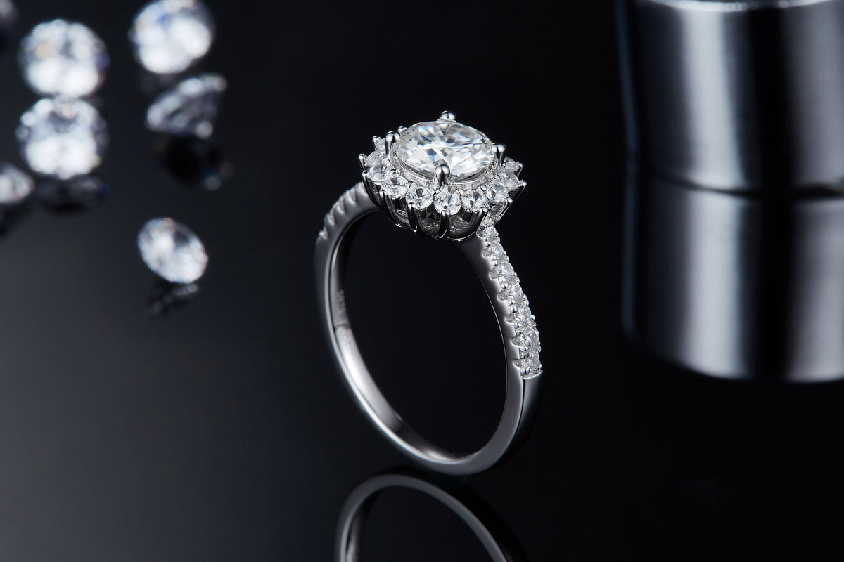 Carissie Ring MF215624 - Silver Angle View