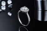Carissie Ring MF215624 - Silver Angle View