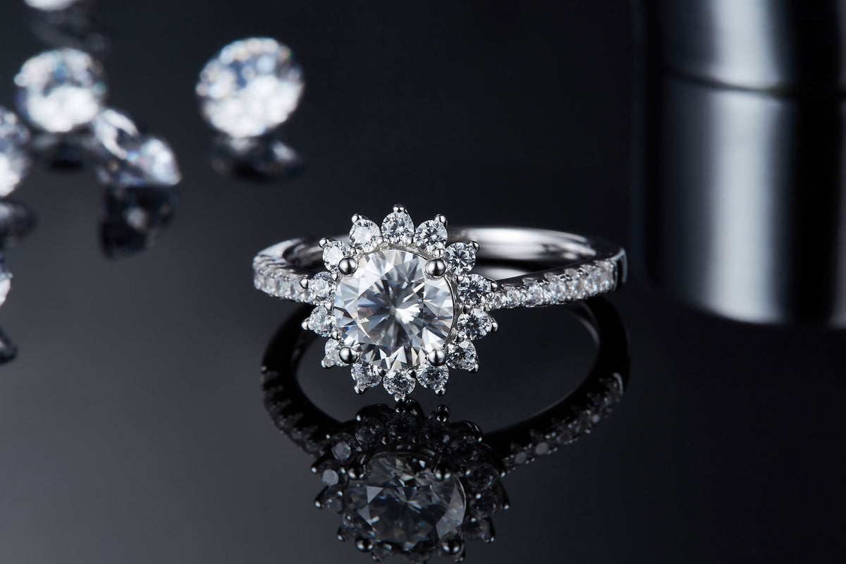 Carissie Ring MF215624 - Silver Angle View